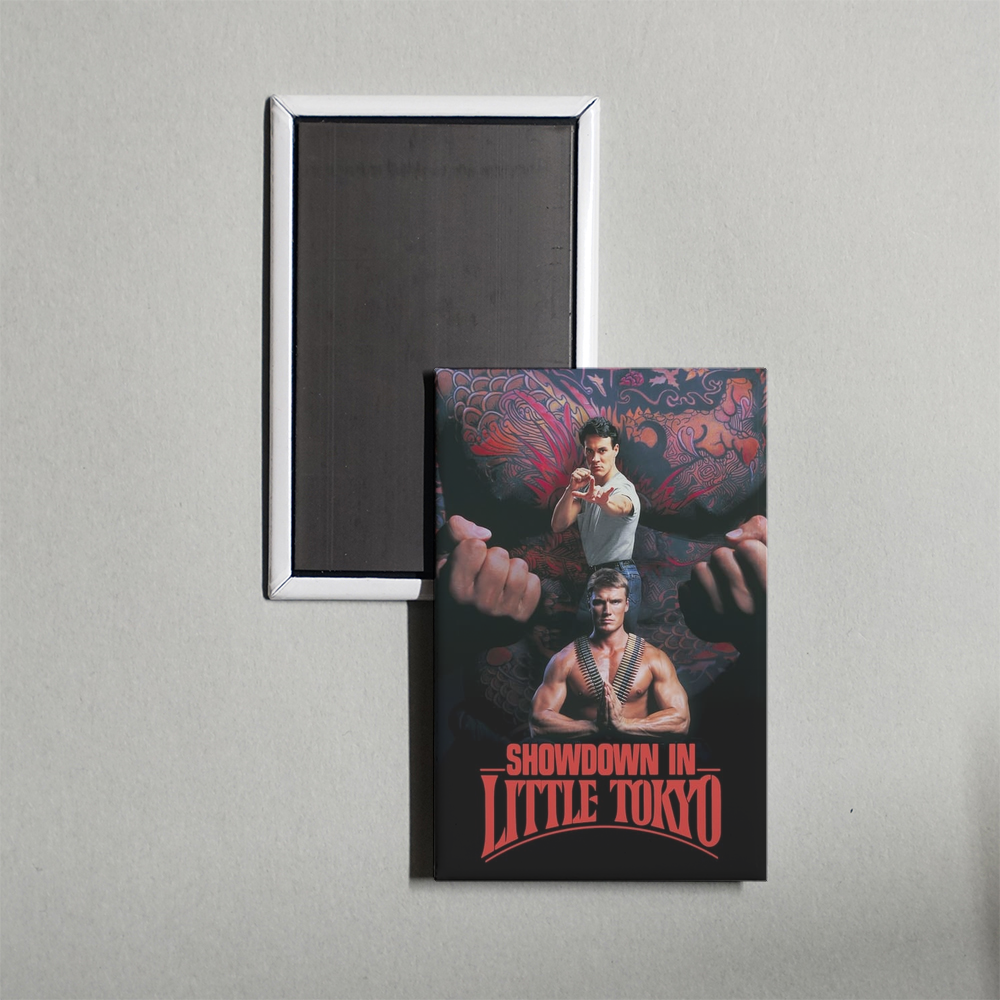 Showdown in Little Tokyo Mini Movie Fridge Magnet