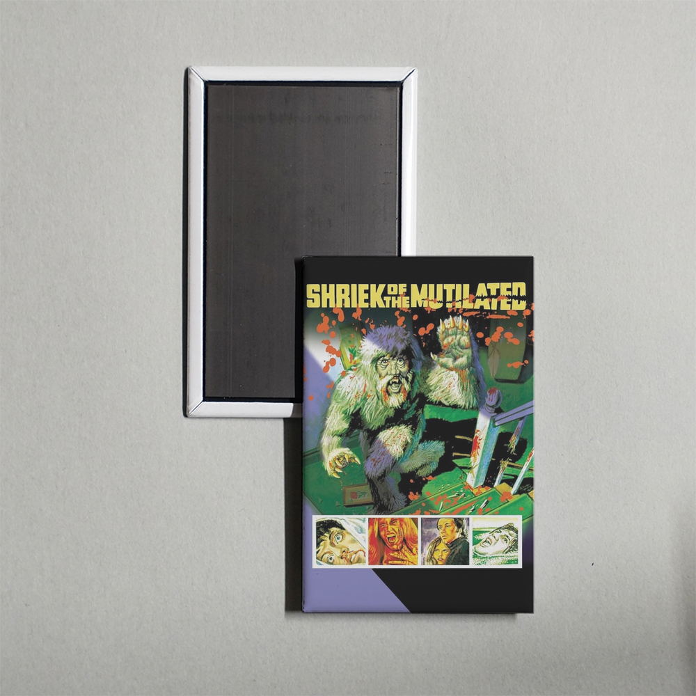 Shriek of the Mutilated Mini Movie Fridge Magnet