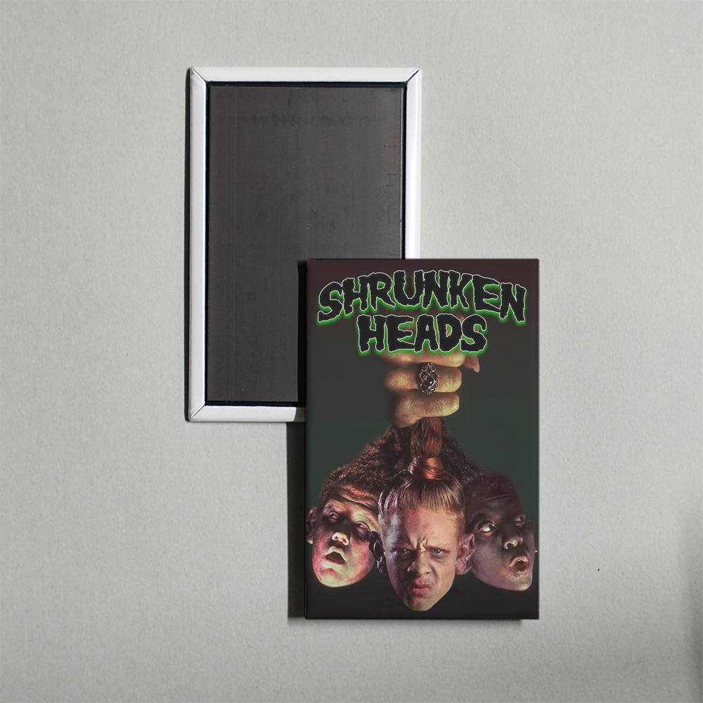 Shrunken Heads Mini Movie Fridge Magnet