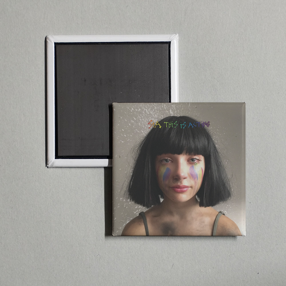 Sia - This Is Acting (Deluxe Version) Album Cover Fridge Magnet