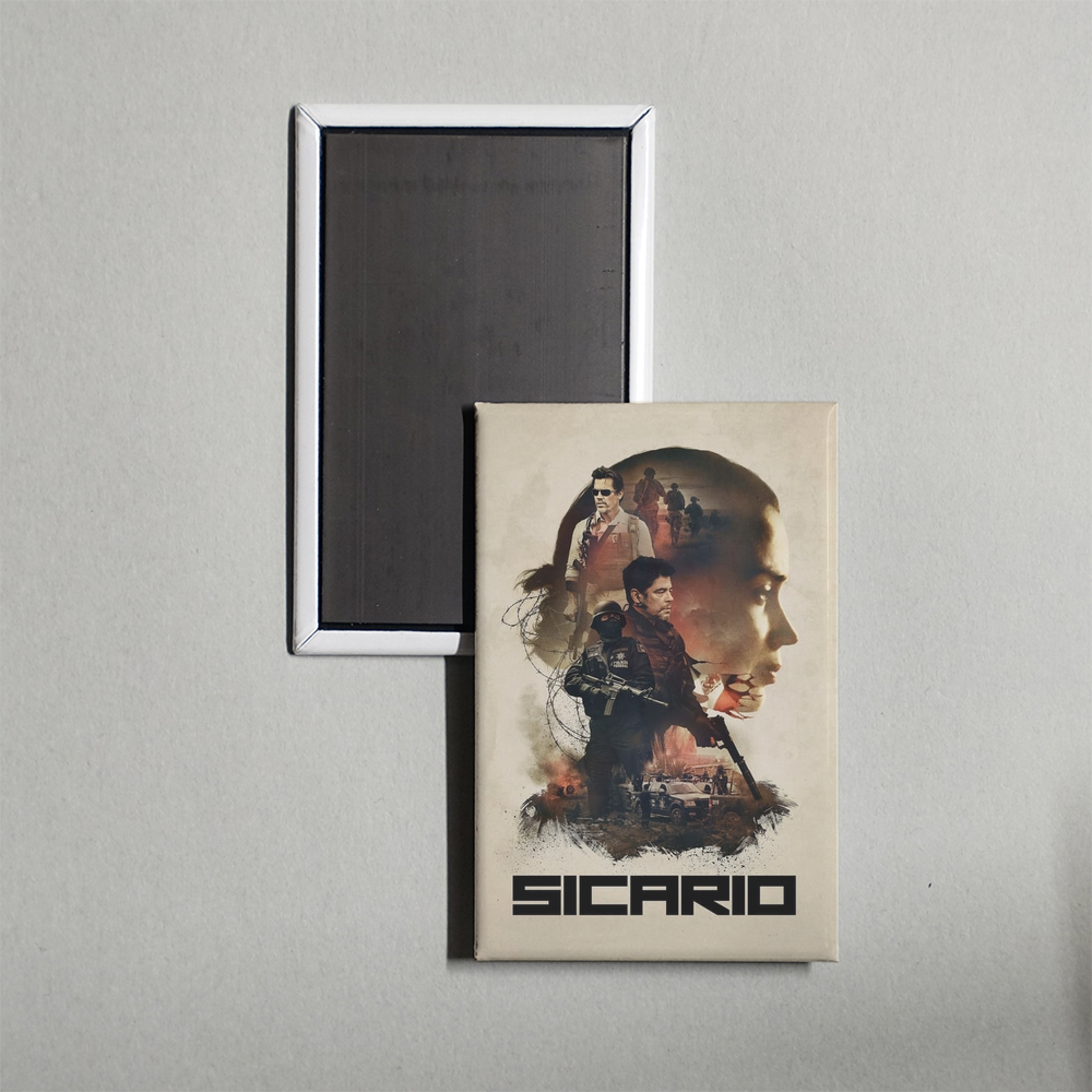 Sicario Mini Movie Fridge Magnet