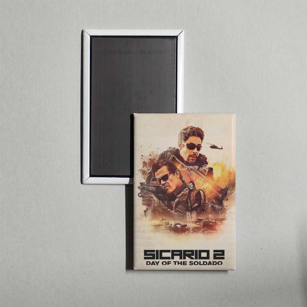 Sicario Day of the Soldado Mini Movie Fridge Magnet