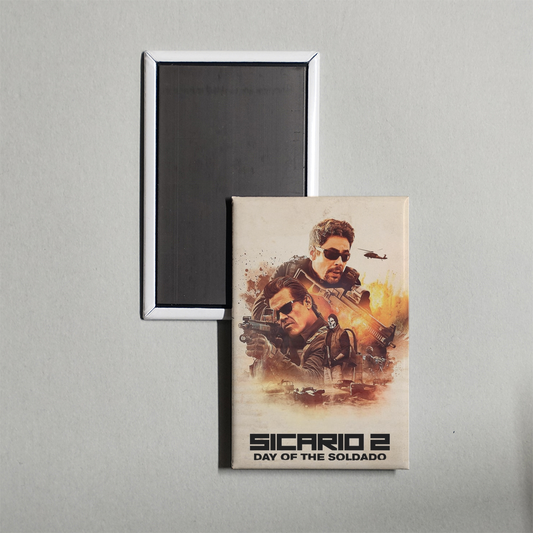 Sicario Day of the Soldado Mini Movie Fridge Magnet