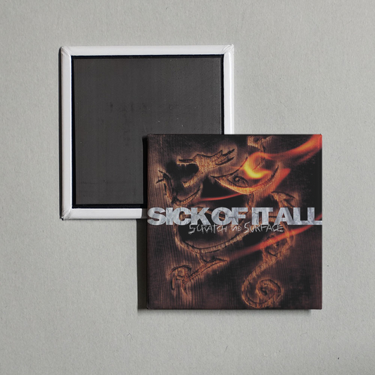 Sick Of It All - Scratch the Surface Album Cover Fridge Magnet