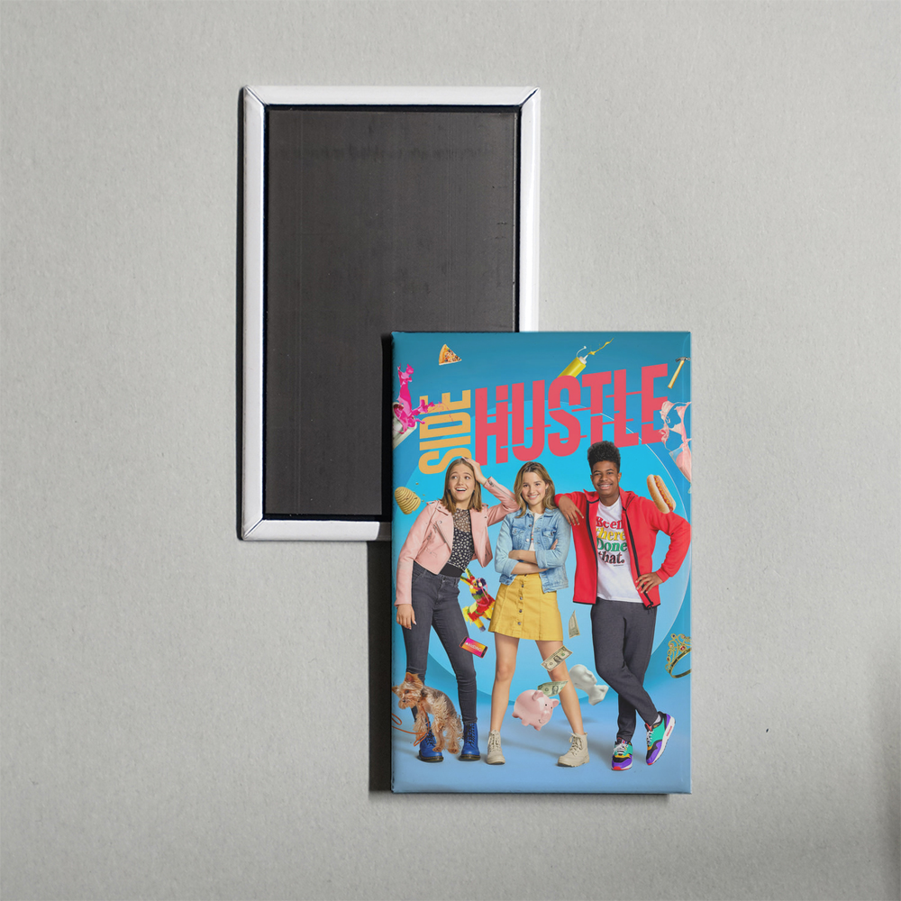 Side Hustle TV Show Fridge Magnet