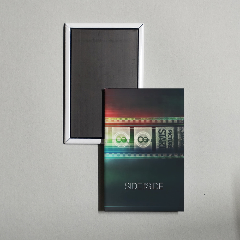 Side by Side Mini Movie Fridge Magnet