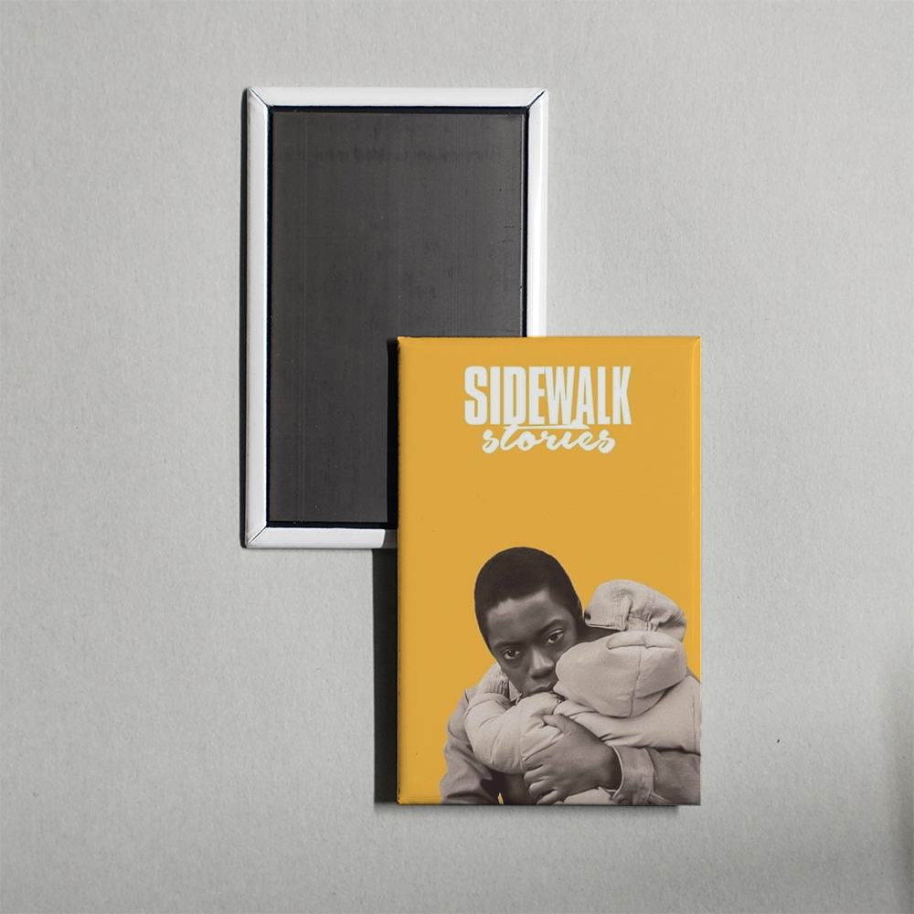 Sidewalk Stories Mini Movie Fridge Magnet