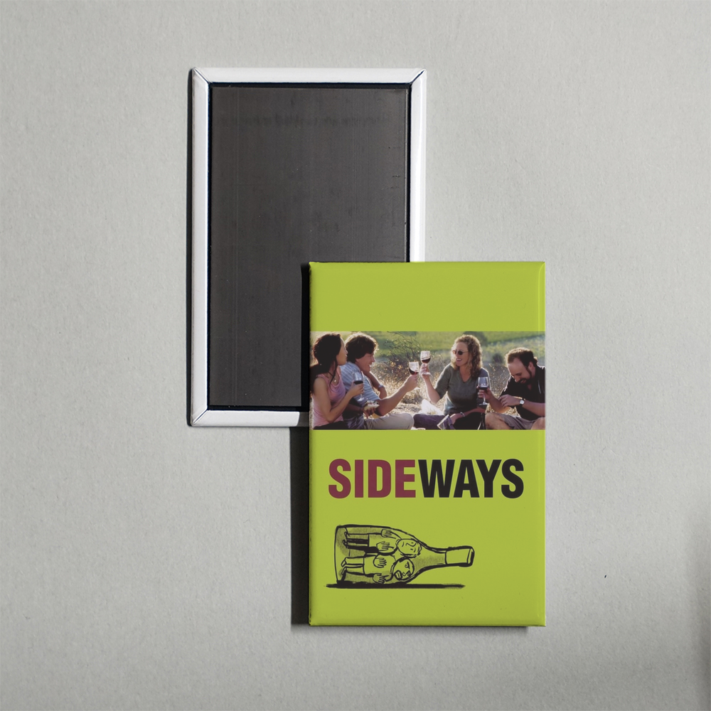 Sideways Mini Movie Fridge Magnet