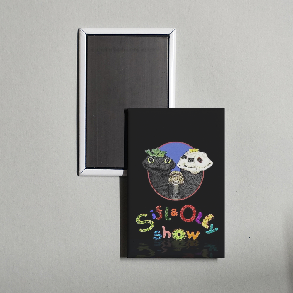 Sifl & Olly Show TV Show Fridge Magnet
