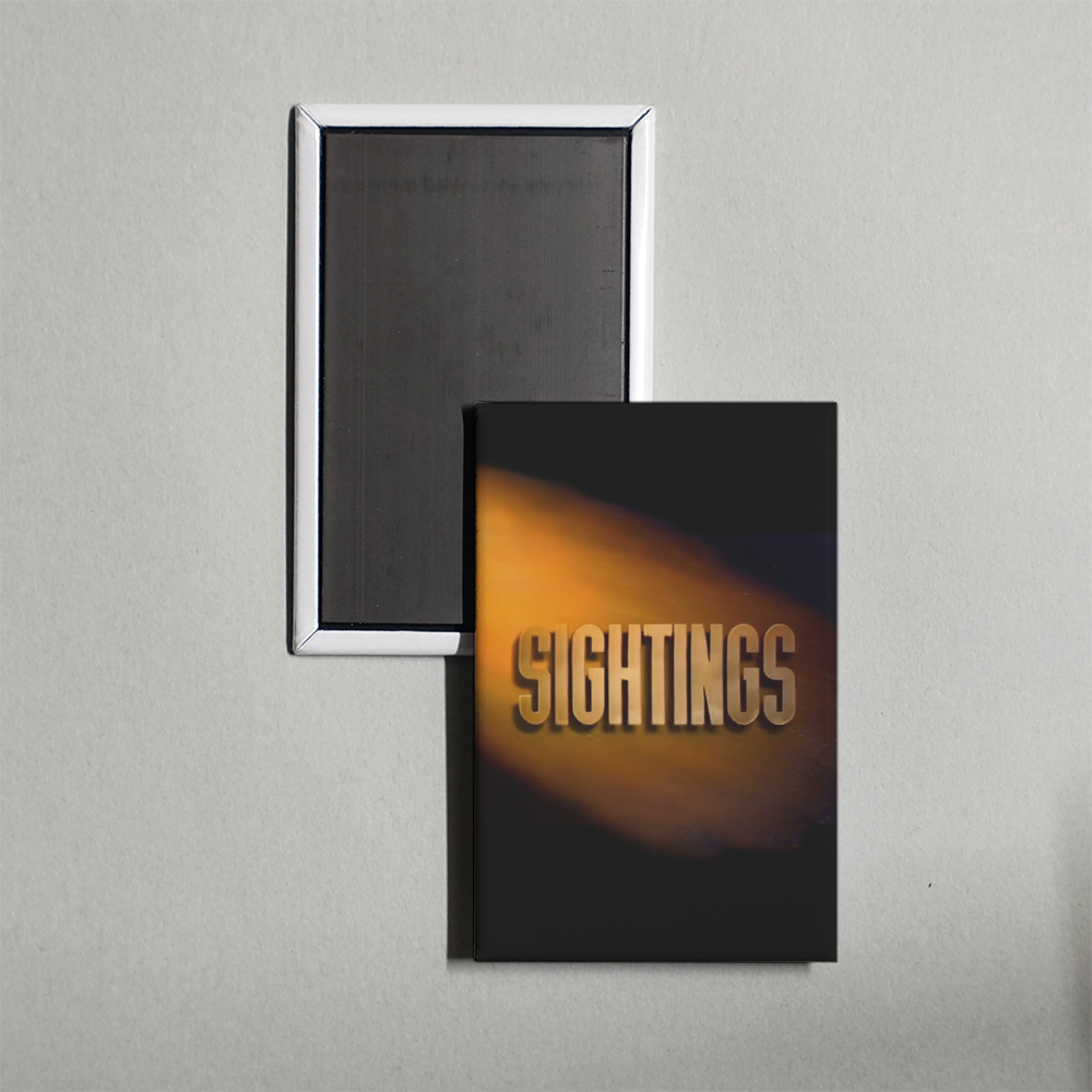 Sightings TV Show Fridge Magnet