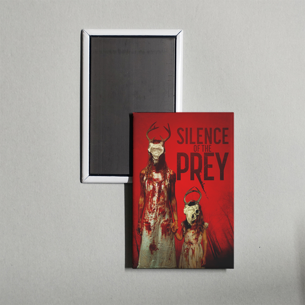Silence of the Prey Mini Movie Fridge Magnet