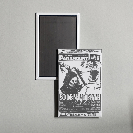 Silent Death Mini Movie Fridge Magnet