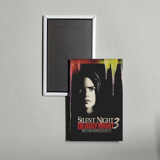 Silent Night, Deadly Night 3 Better Watch Out! Mini Movie Fridge Magnet