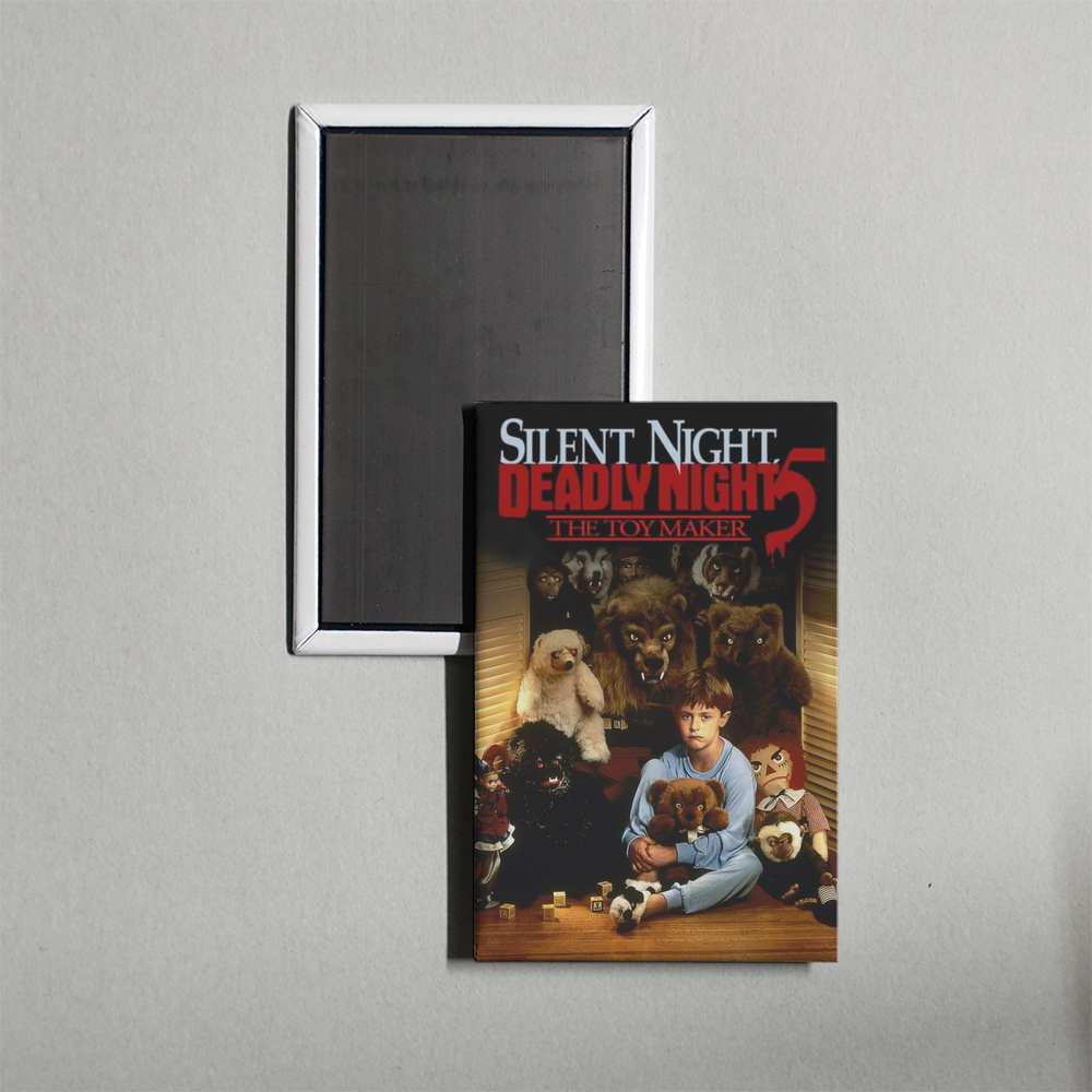 Silent Night, Deadly Night 5 The Toy Maker Mini Movie Fridge Magnet