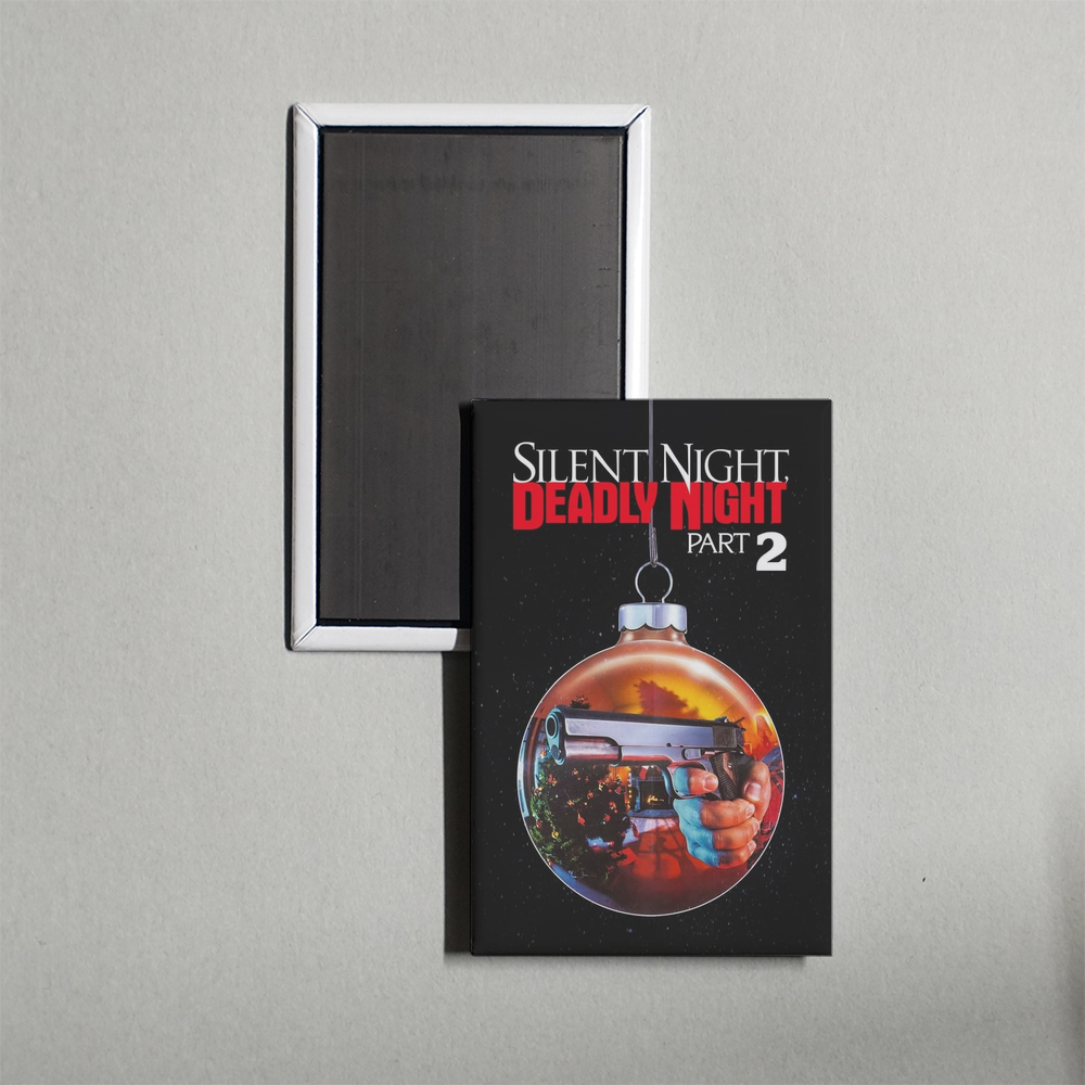 Silent Night, Deadly Night Part 2 Mini Movie Fridge Magnet