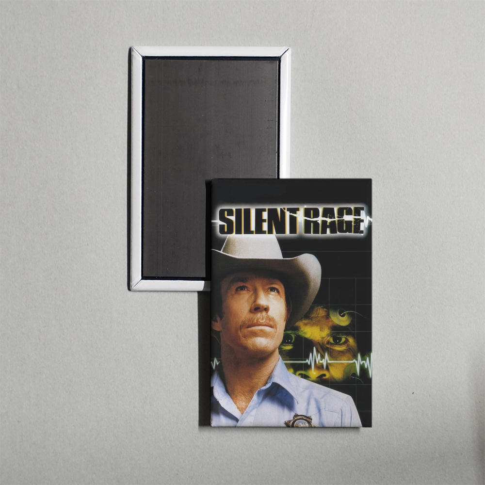 Silent Rage Mini Movie Fridge Magnet