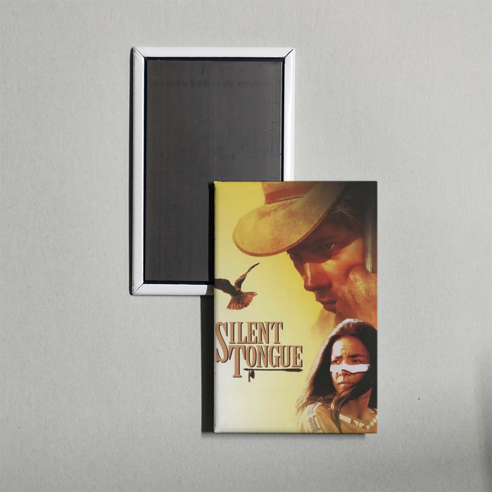 Silent Tongue Mini Movie Fridge Magnet
