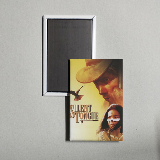Silent Tongue Mini Movie Fridge Magnet