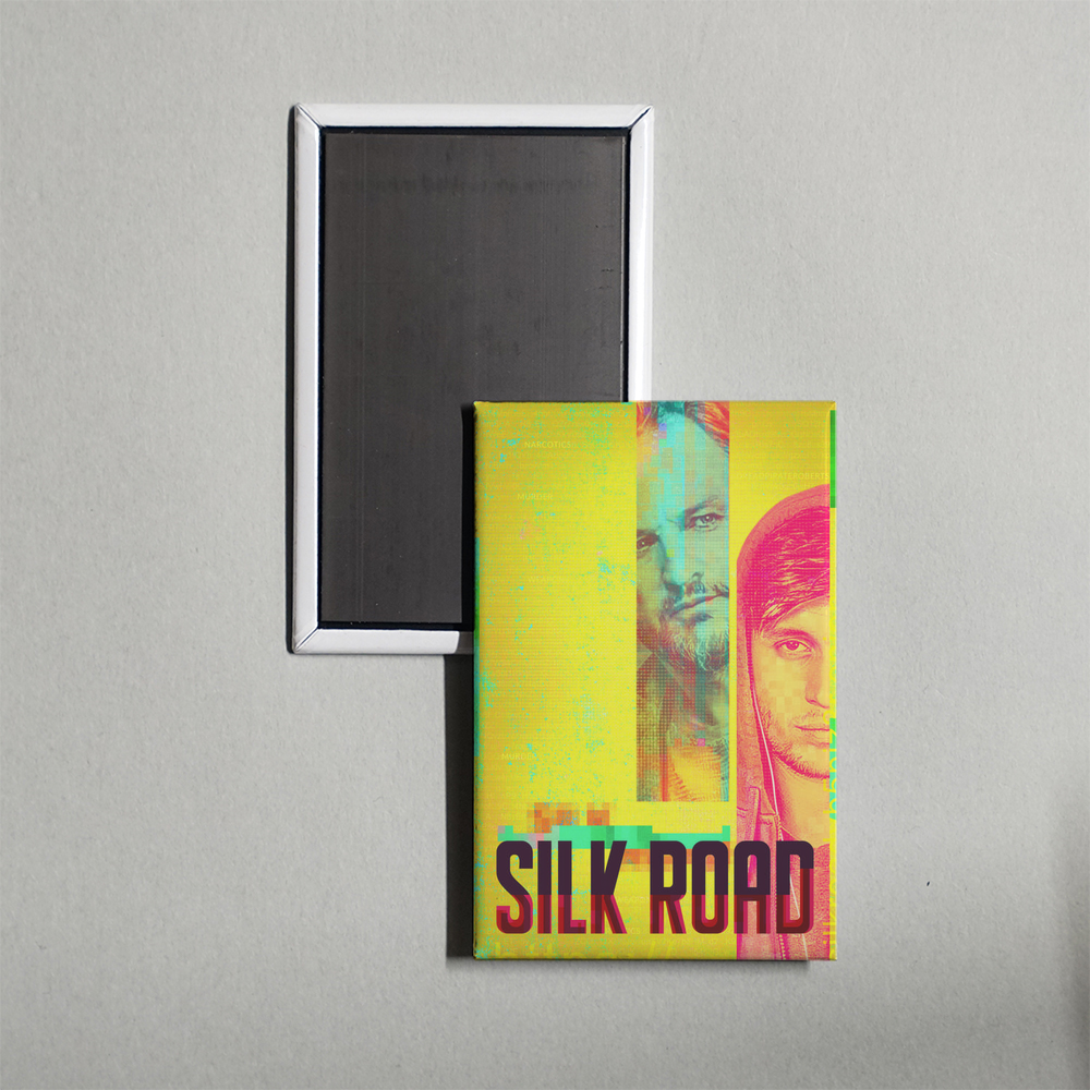 Silk Road Mini Movie Fridge Magnet