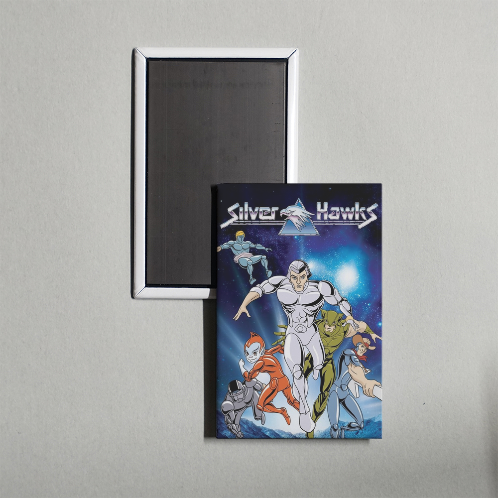 SilverHawks TV Show Fridge Magnet