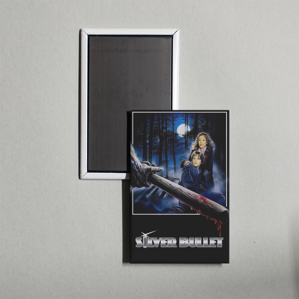Silver Bullet Mini Movie Fridge Magnet