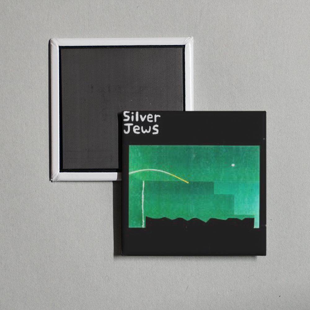Silver Jews - The Natural Bridge Album Cover Fridge Magnet