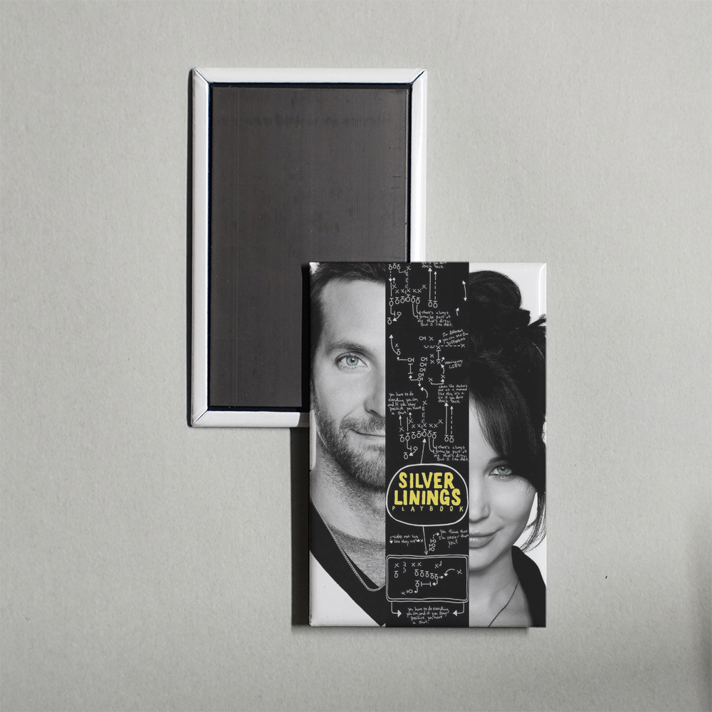 Silver Linings Playbook Mini Movie Fridge Magnet