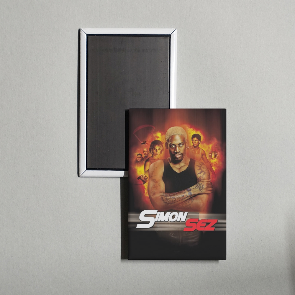 Simon Sez Mini Movie Fridge Magnet