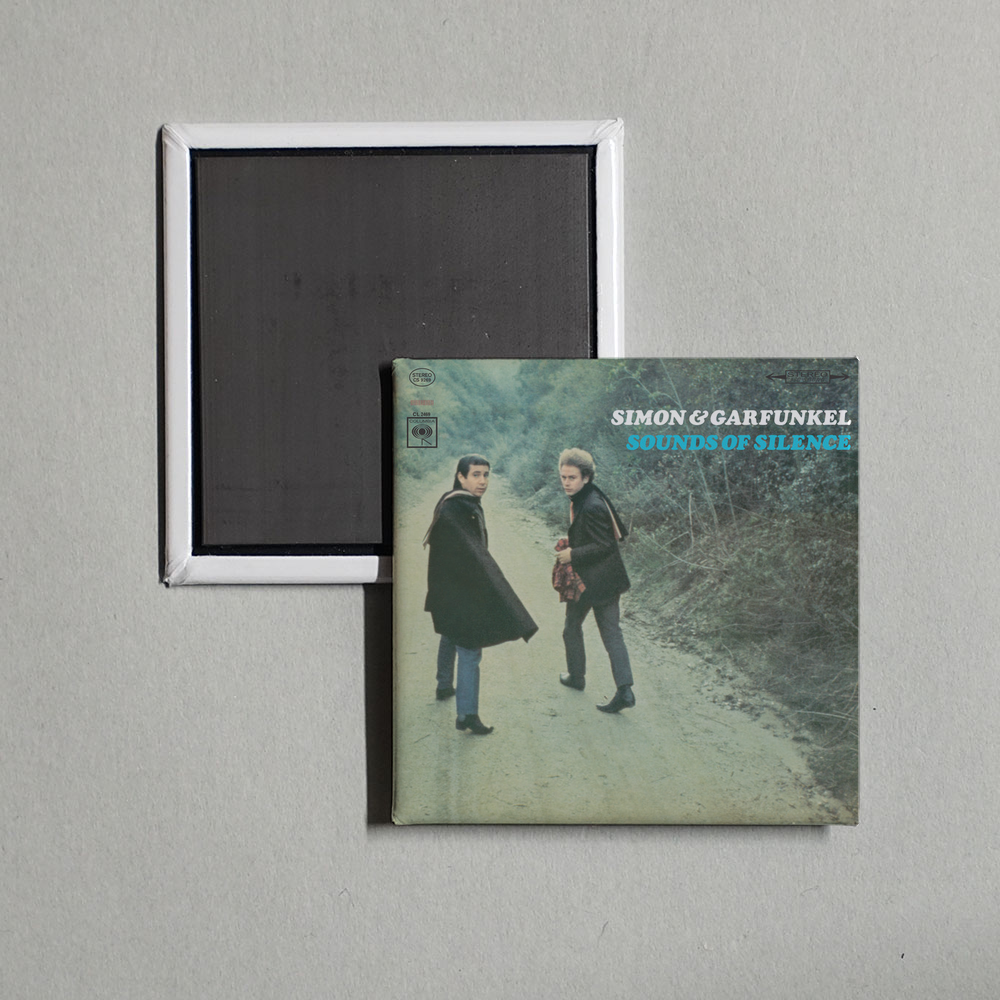 Simon & Garfunkel - Sounds Of Silence Album Cover Fridge Magnet