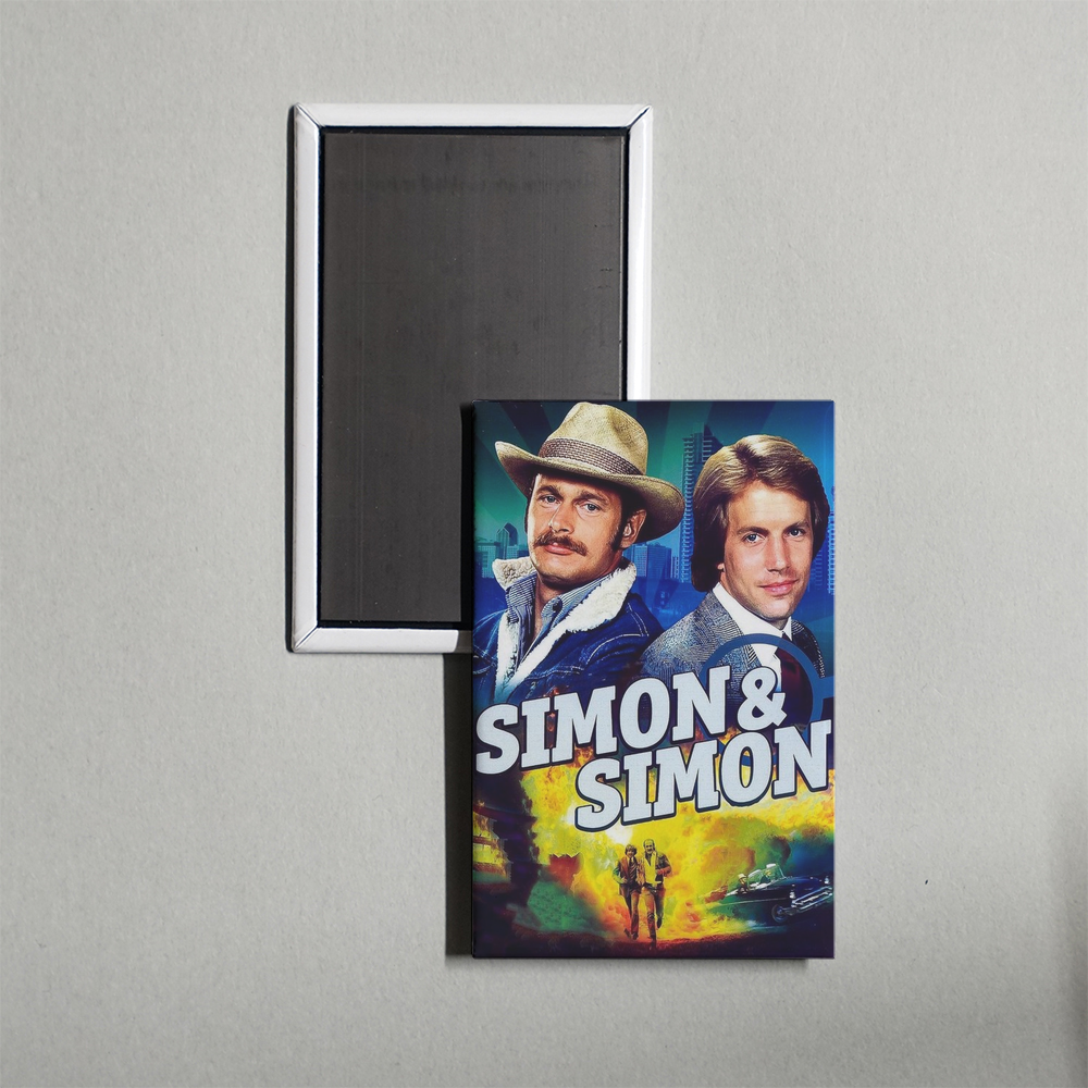 Simon & Simon TV Show Fridge Magnet