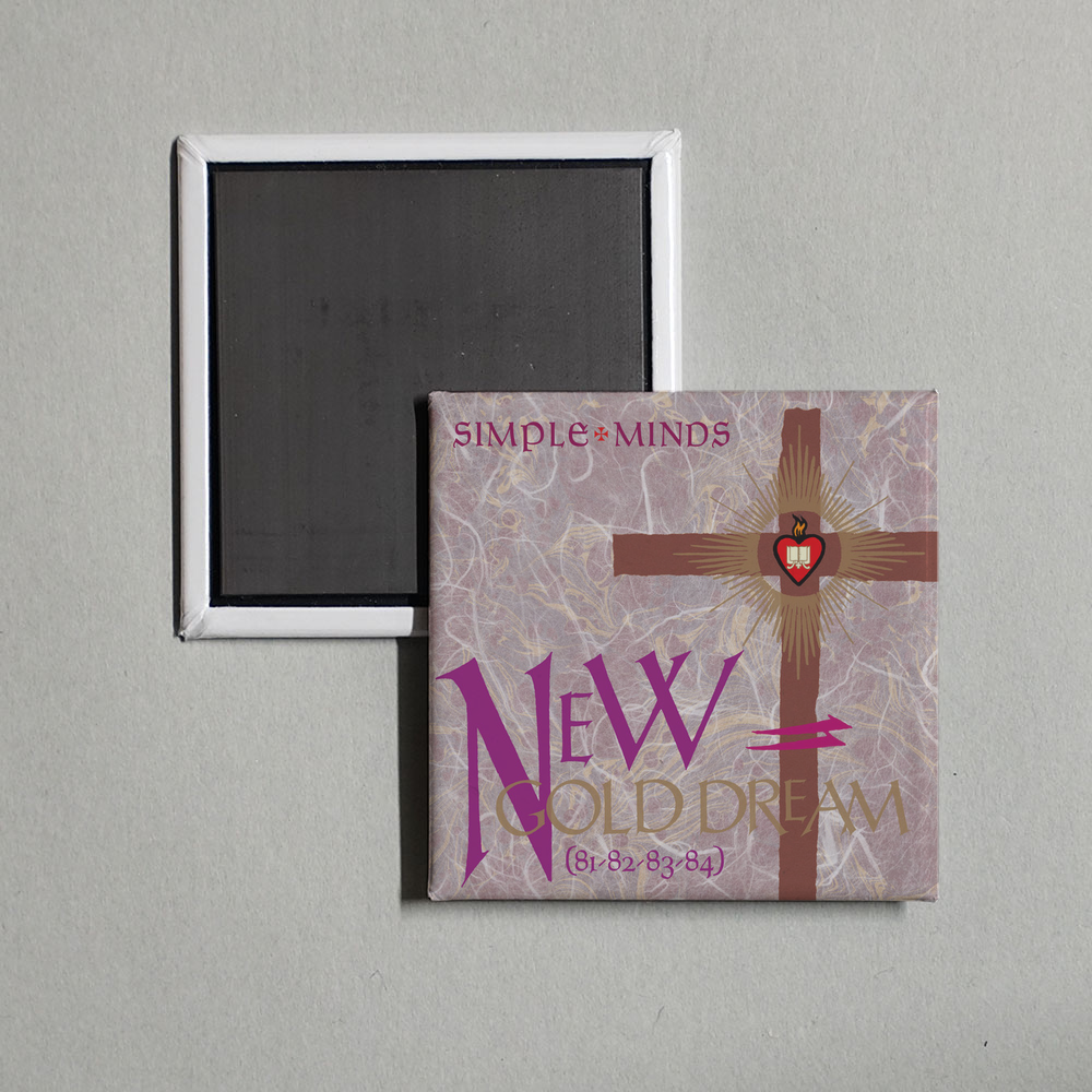 Simple Minds - New Gold Dream (81828384) Album Cover Fridge Magnet