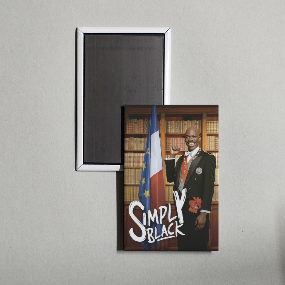 Simply Black Mini Movie Fridge Magnet