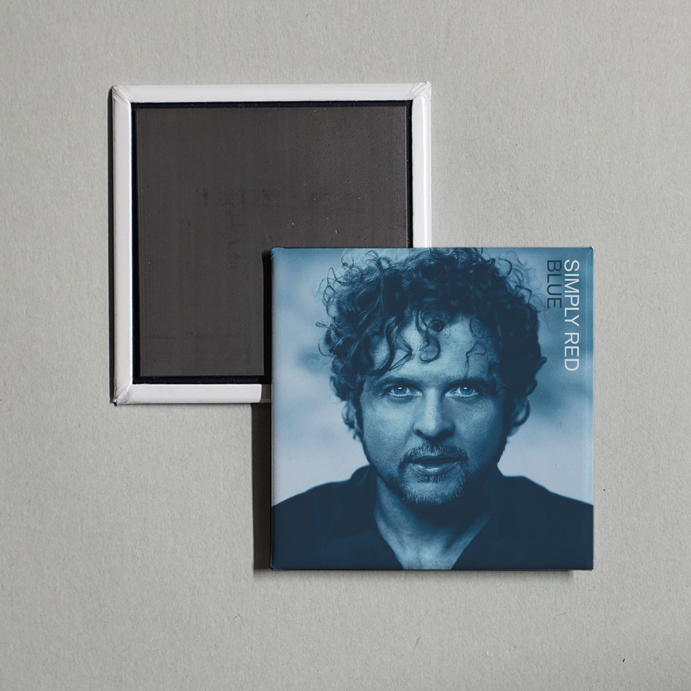 Simply Red - Blue (Expanded Version) Album Cover Fridge Magnet
