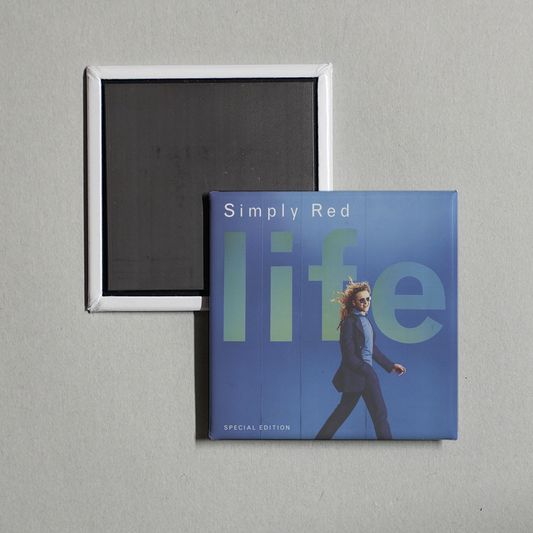 Simply Red - Life (Expanded Version) Album Cover Fridge Magnet