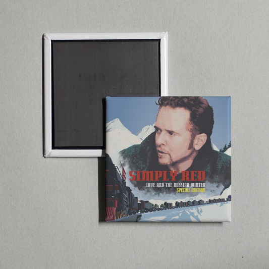 Simply Red - Love and the Russian Winter (Expanded Version) Album Cover Fridge Magnet
