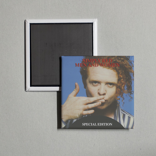 Simply Red - Men and Women (Expanded Version) Album Cover Fridge Magnet