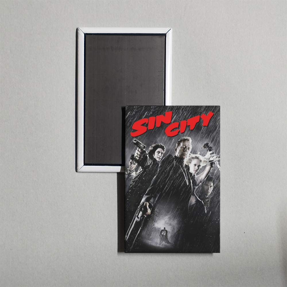 Sin City Mini Movie Fridge Magnet
