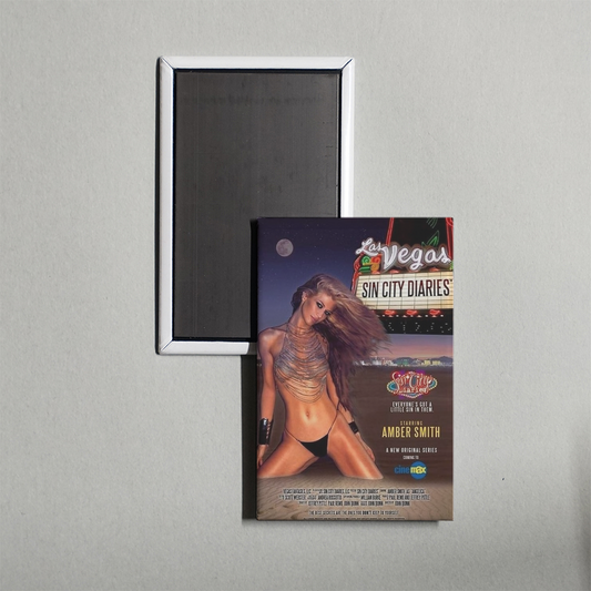 Sin City Diaries TV Show Fridge Magnet