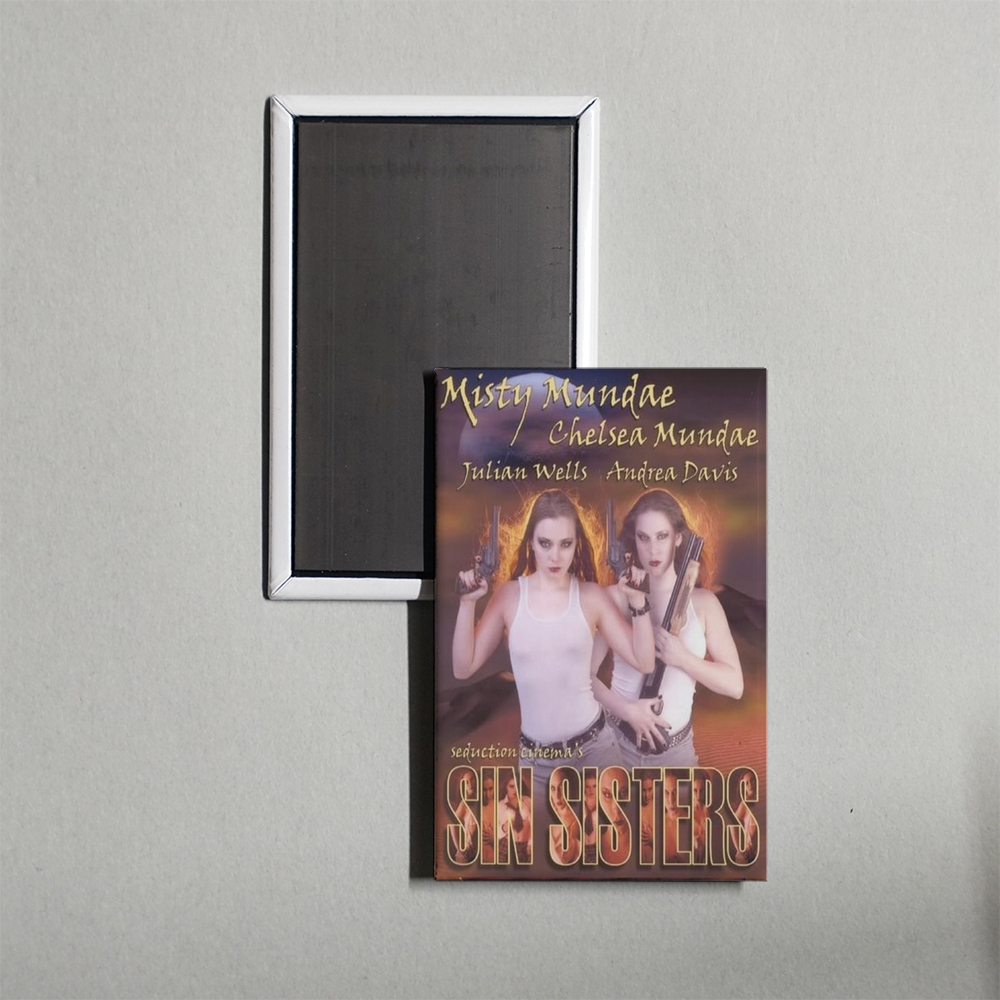 Sin Sisters Mini Movie Fridge Magnet