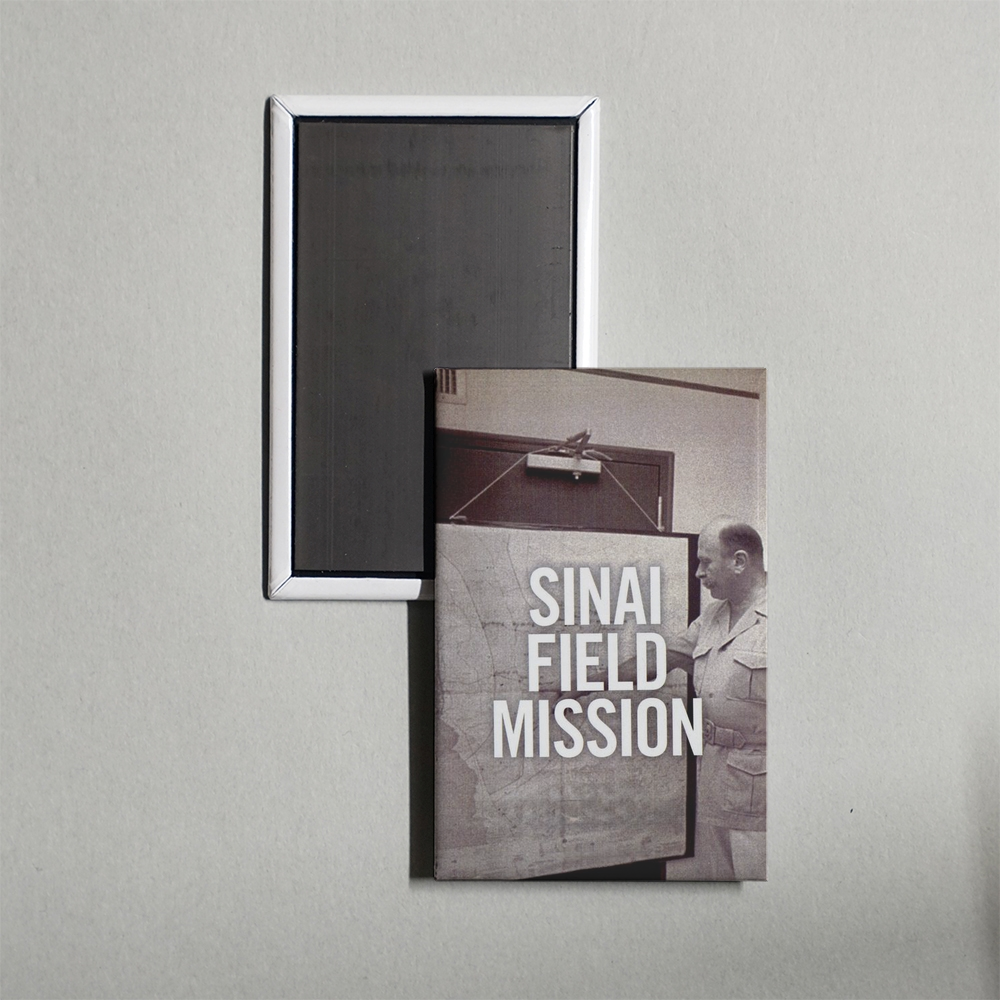 Sinai Field Mission Mini Movie Fridge Magnet