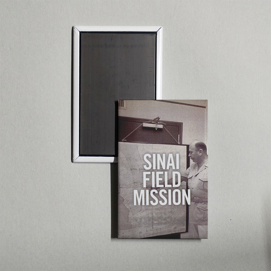 Sinai Field Mission Mini Movie Fridge Magnet