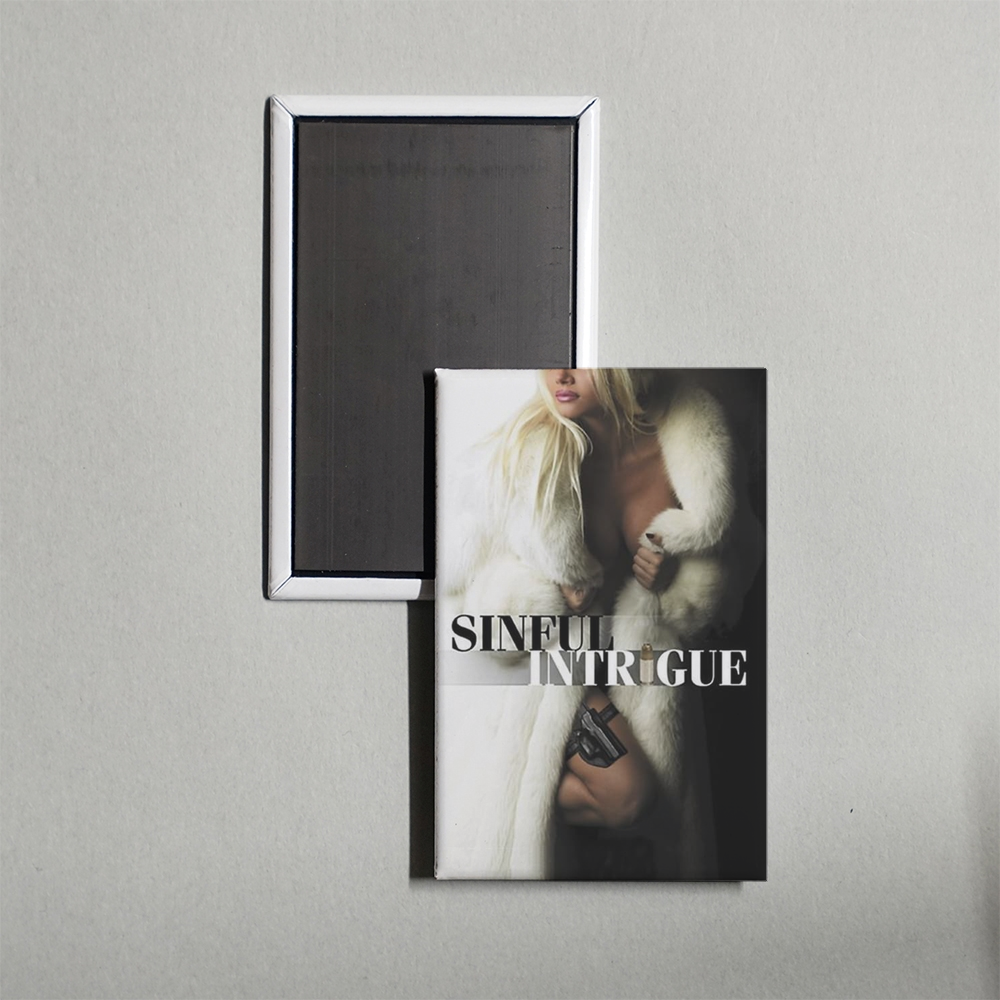 Sinful Intrigue Mini Movie Fridge Magnet