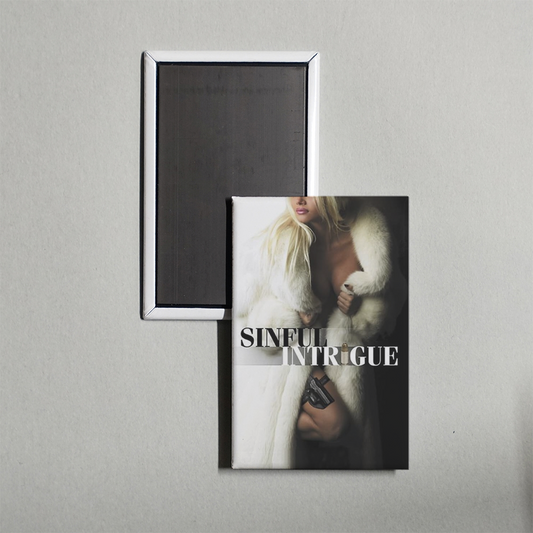 Sinful Intrigue Mini Movie Fridge Magnet