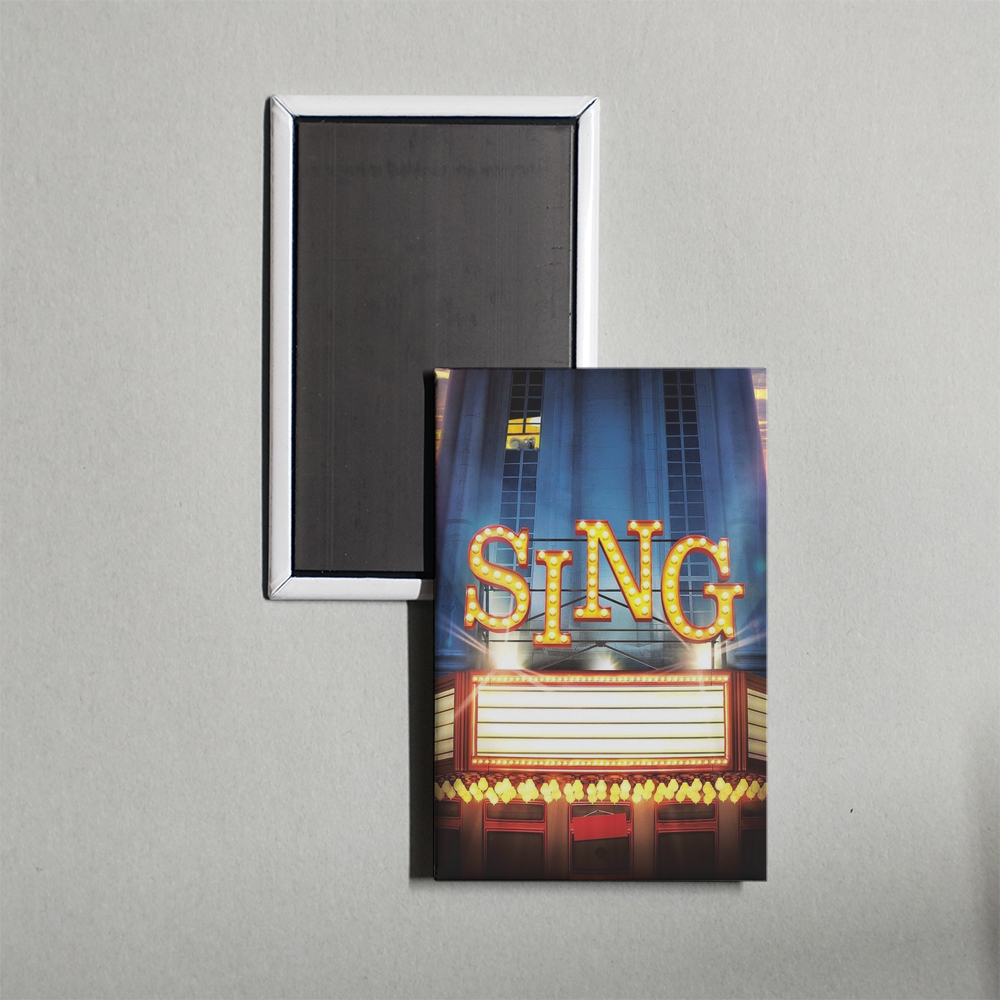 Sing Mini Movie Fridge Magnet