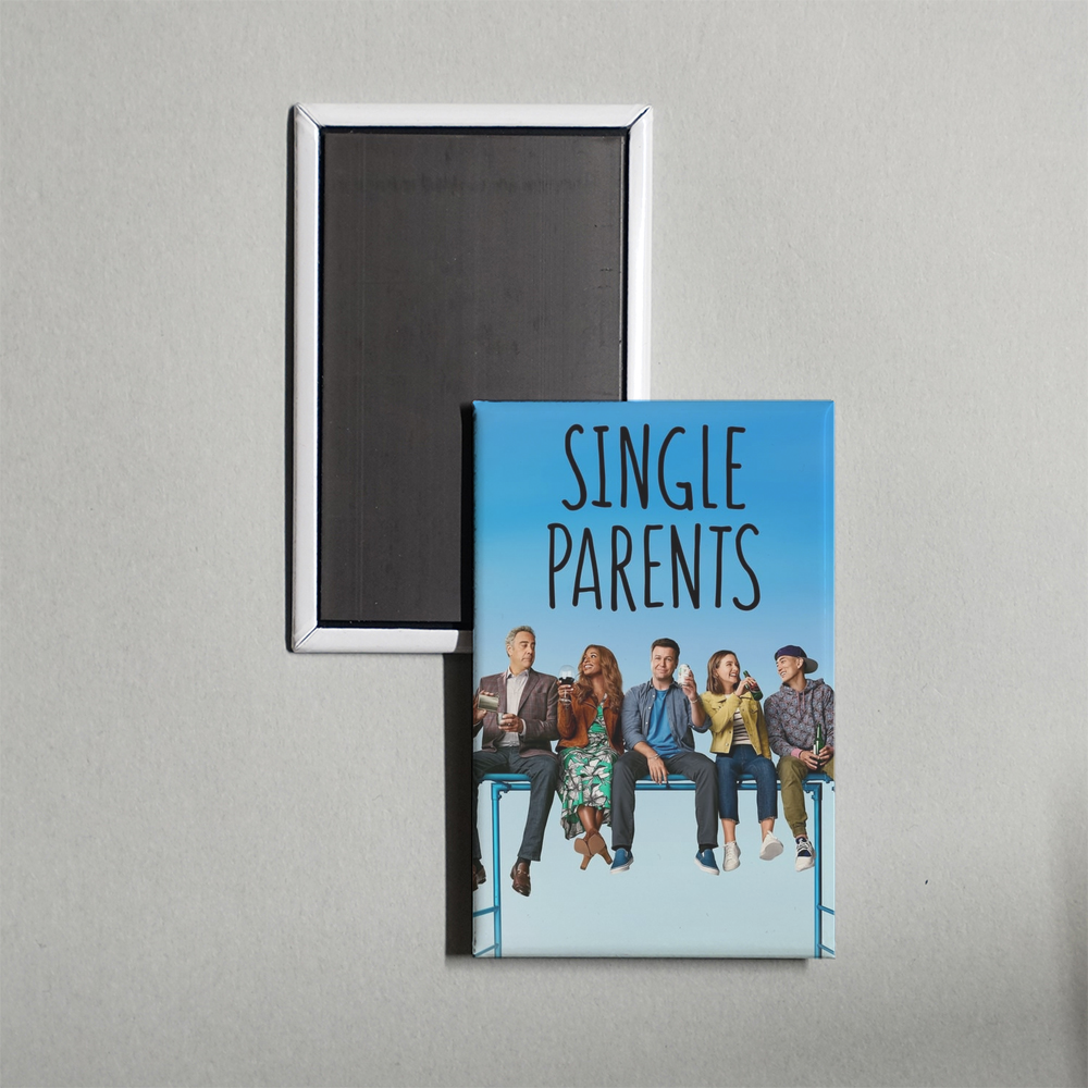 Single Parents TV Show Fridge Magnet