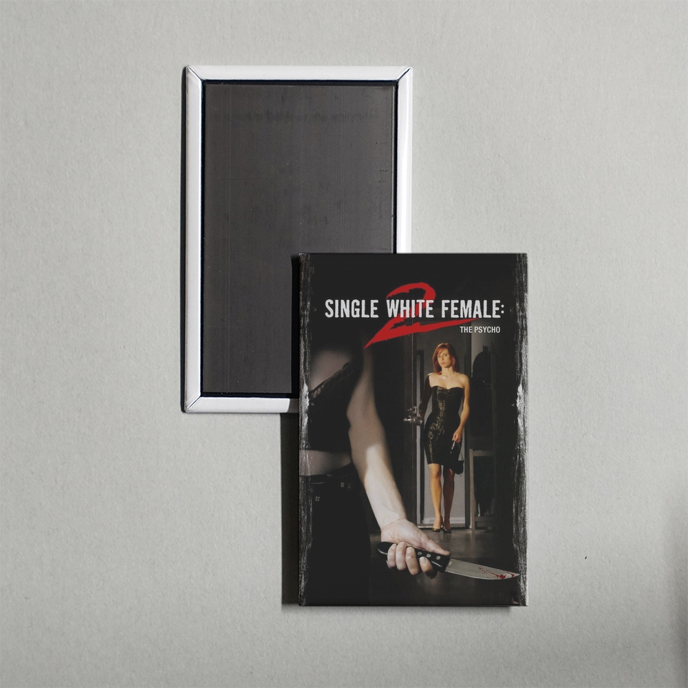 Single White Female 2 The Psycho Mini Movie Fridge Magnet