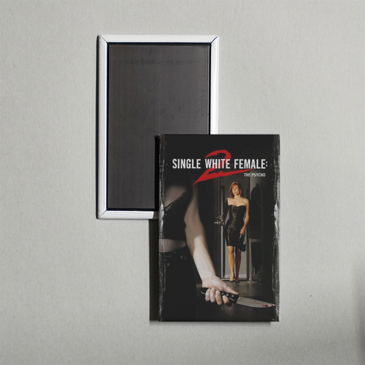 Single White Female 2 The Psycho Mini Movie Fridge Magnet