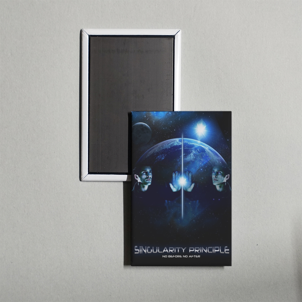 Singularity Principle Mini Movie Fridge Magnet
