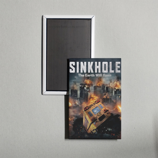 Sink Hole Mini Movie Fridge Magnet