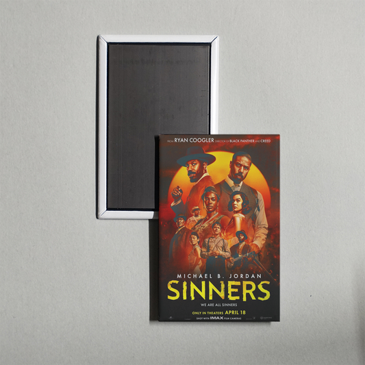 Sinners B Mini Movie Fridge Magnet